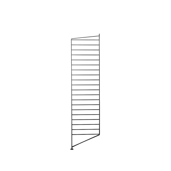 String gulv gavle - sort, 115x30 cm, 1-pak - String