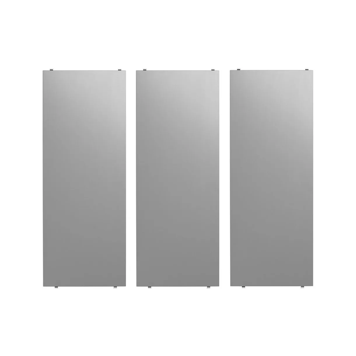 String hylde, grå, 78x30 cm, 3-pak String