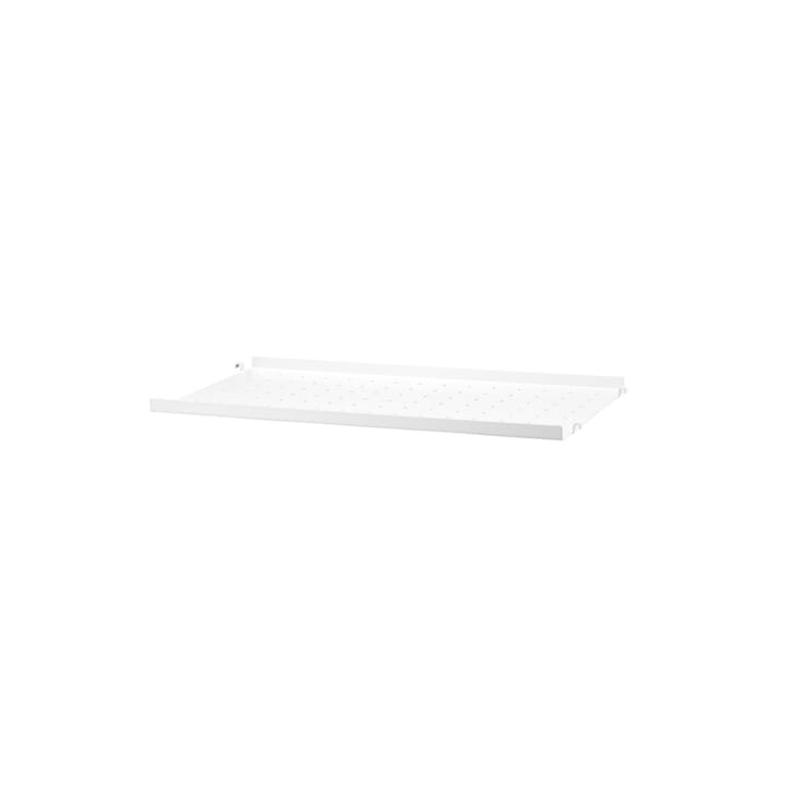 String hylde metal - hvid, 58x30 cm, lav kant - String