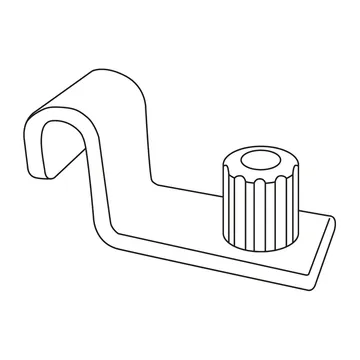 String hyldebærere reservedel 4-pak - Metal - String