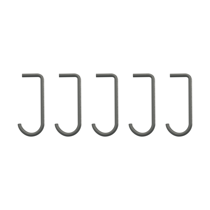 String j-krog 5-pak - Mørkegrå - String