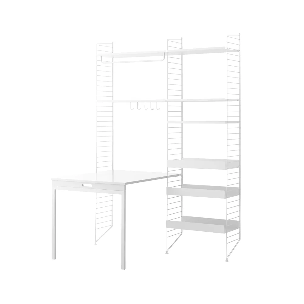 String køkken hvid - kombination B String