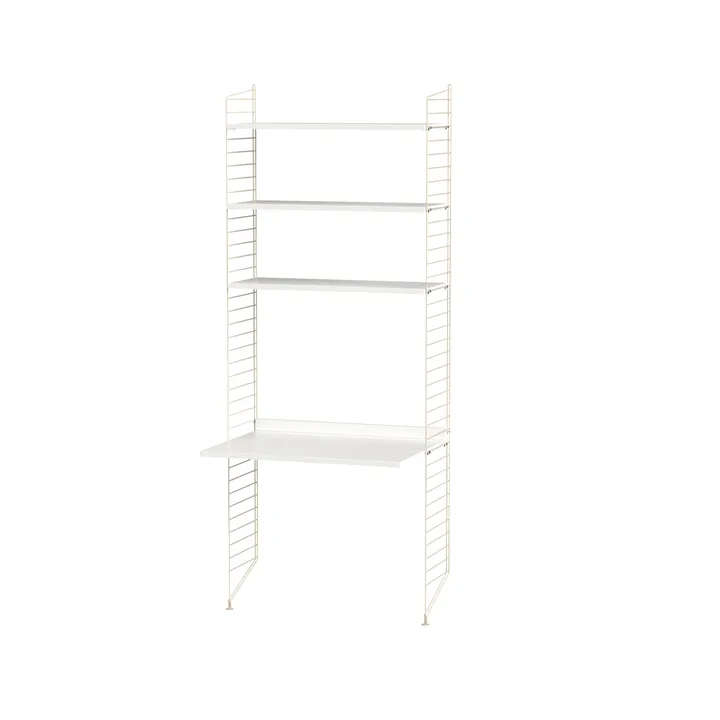 String kontor hvid & beige - Kombination A - String