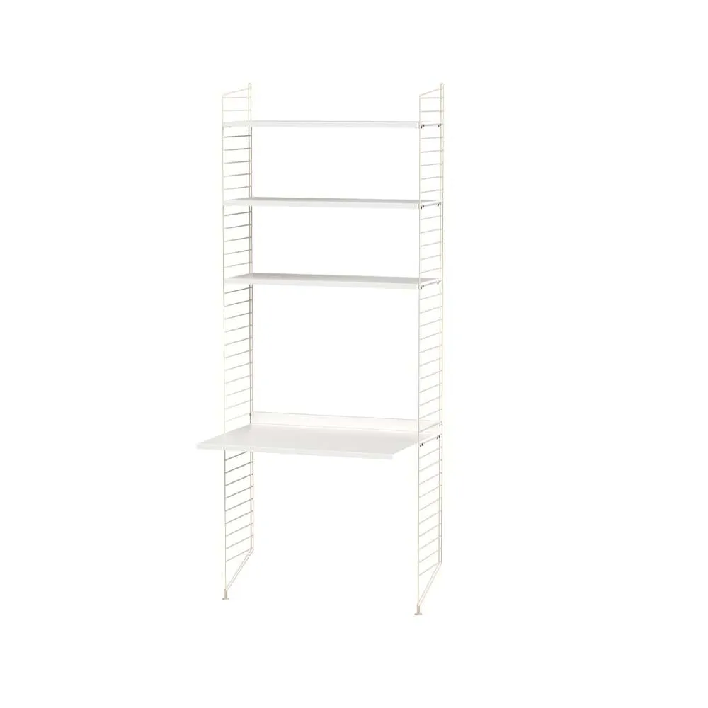 String kontor hvid & beige - Kombination A String