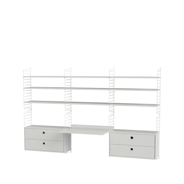 String kontor hvid - Kombination F - String