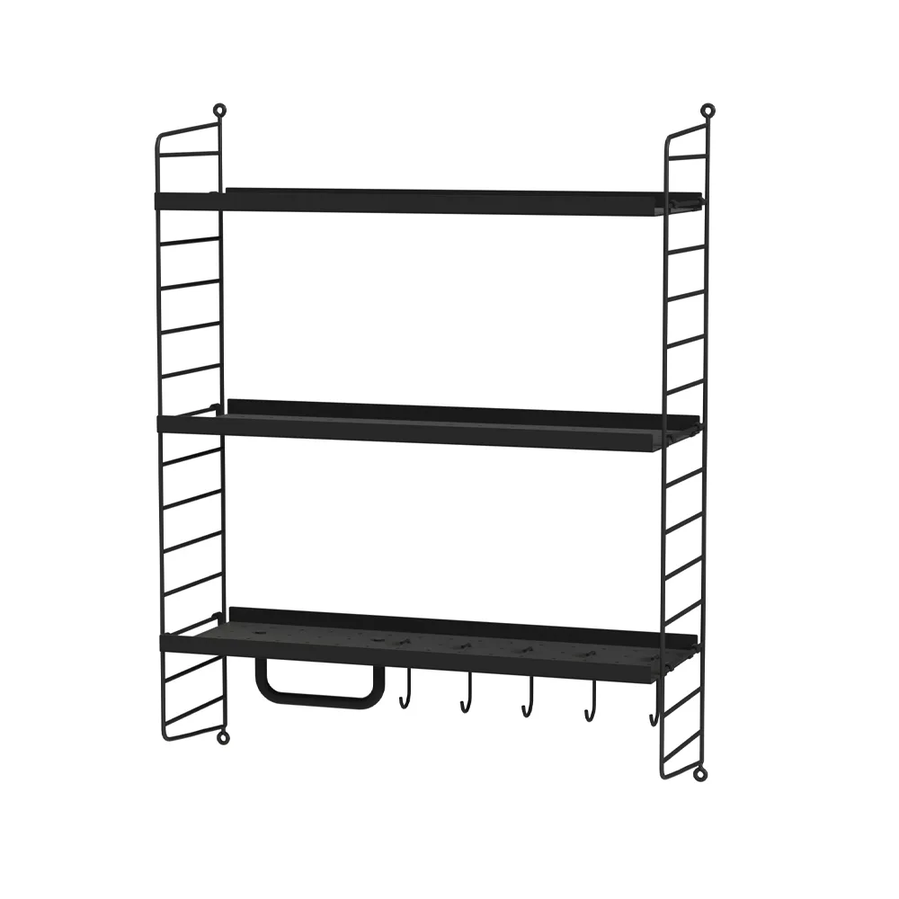 String kontor sort - Kombination G,  String