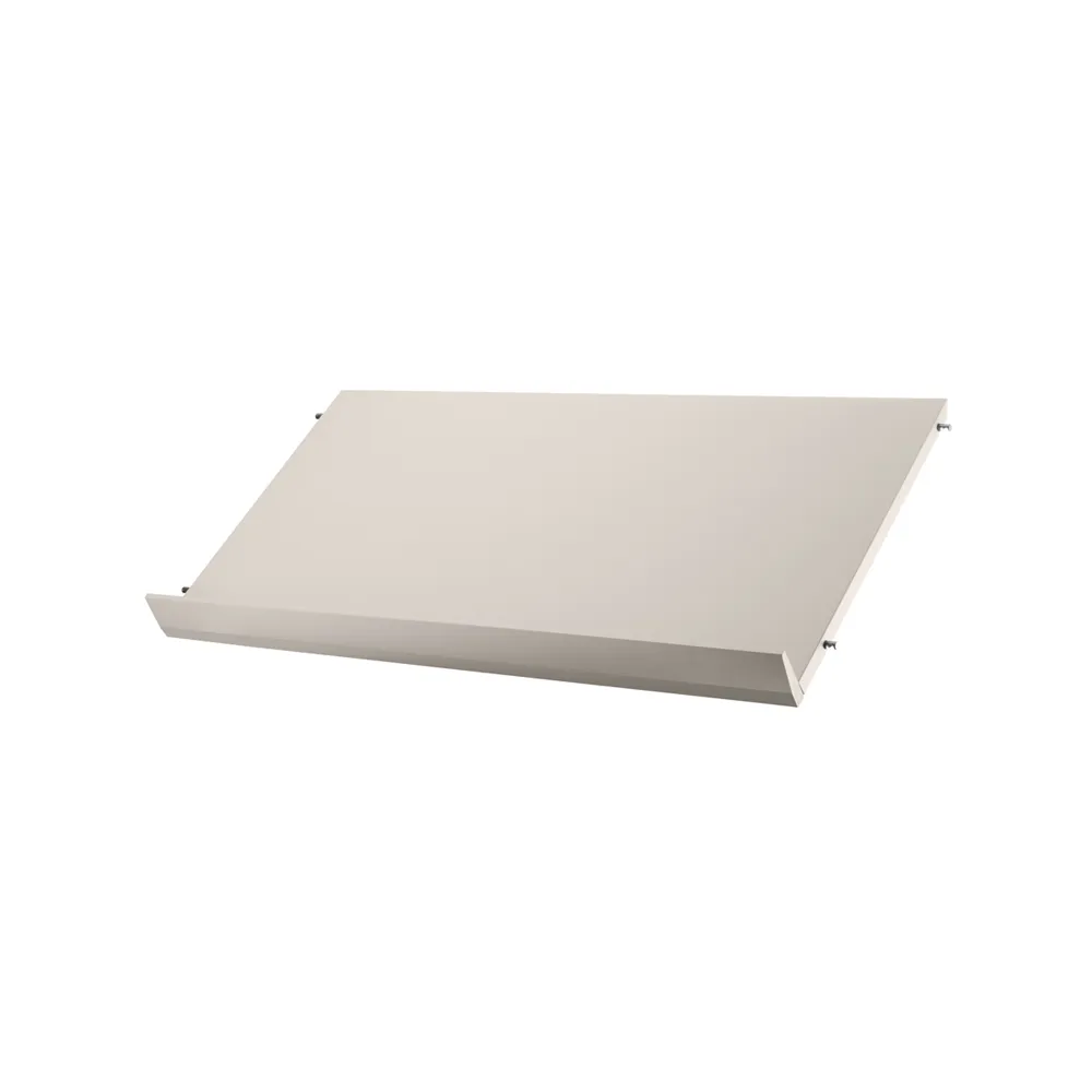 String magasinhylde træ, beige, 78x30 cm String