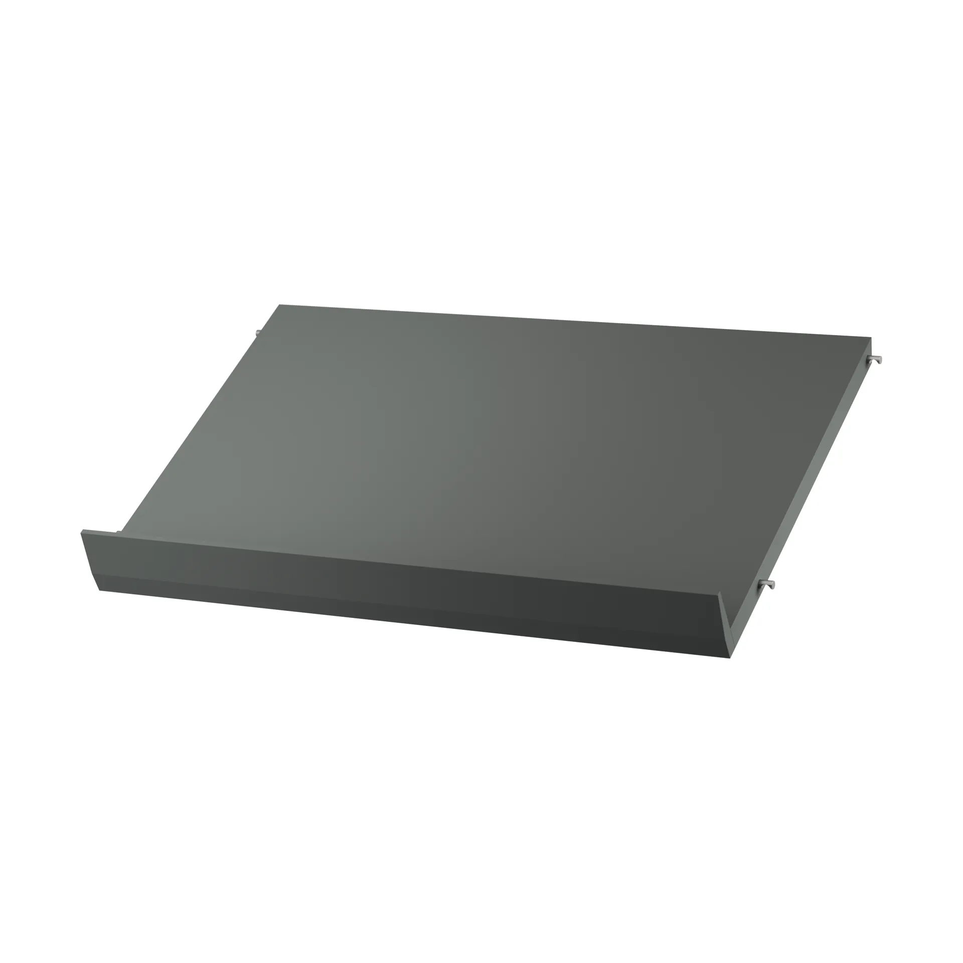 String magasinhylde træ, Mørkegrå, 58x30 cm String