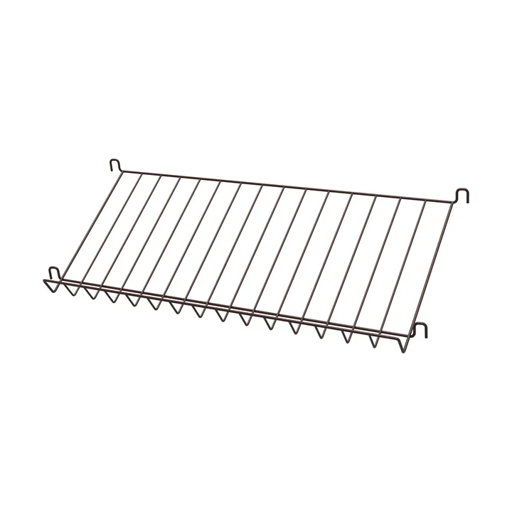 String magasinhylde tråd - Mørkebrun, 78x30 cm - String