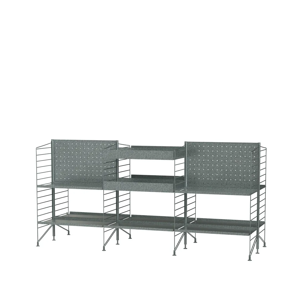 String Outdoor Galvaniseret - Kombination N String