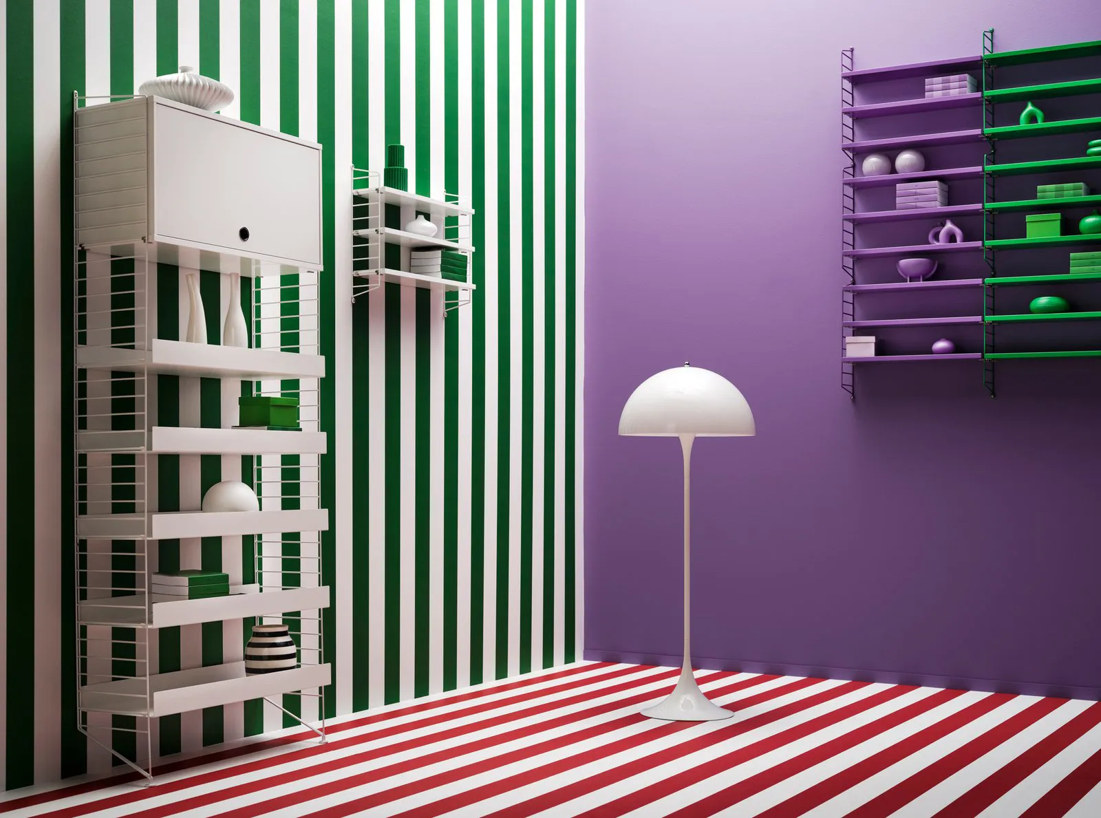 String overskab, Hvid, 58x30 cm String