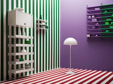 String overskab - Hvid, 58x30 cm - String