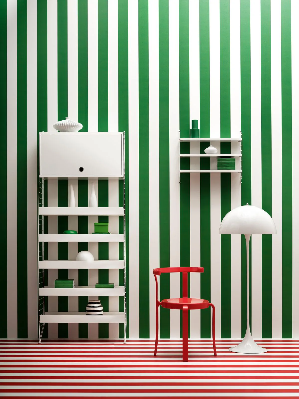 String overskab, Hvid, 58x30 cm String