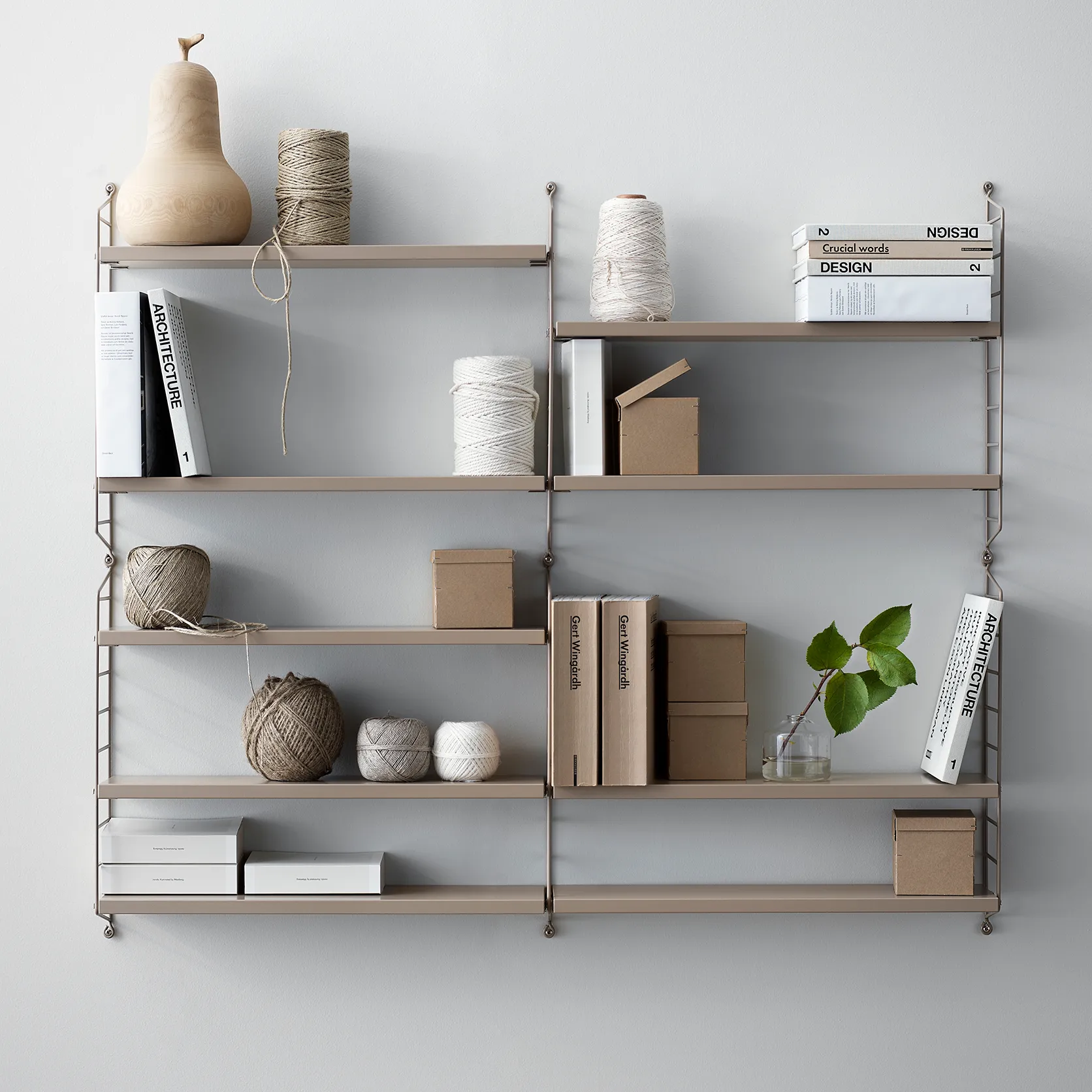 String Reol Pocket beige, Beige String