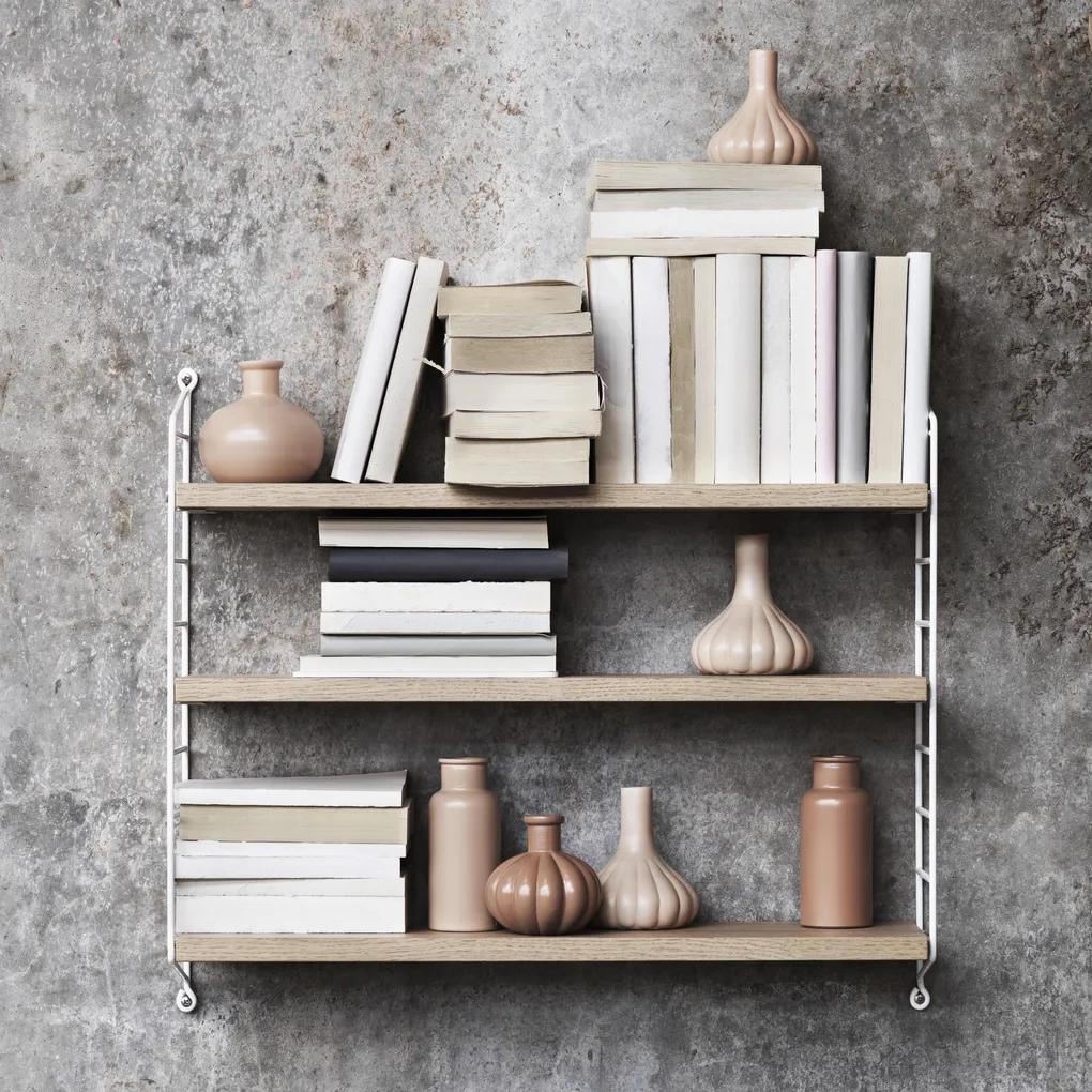 String Reol Pocket eg-hvid fra String - NordicNest.dk