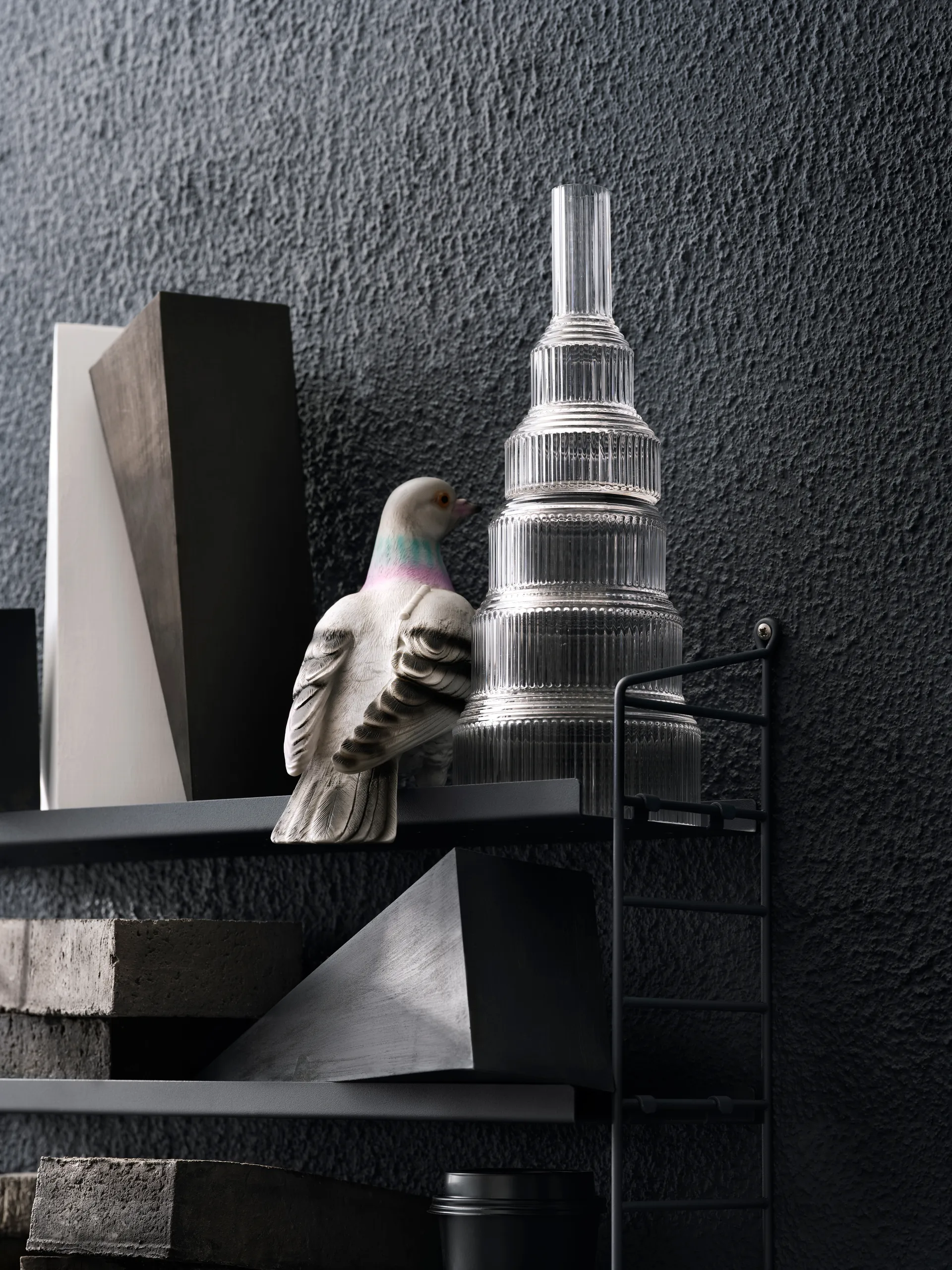 String Reol Pocket metal, Sergelgrå String