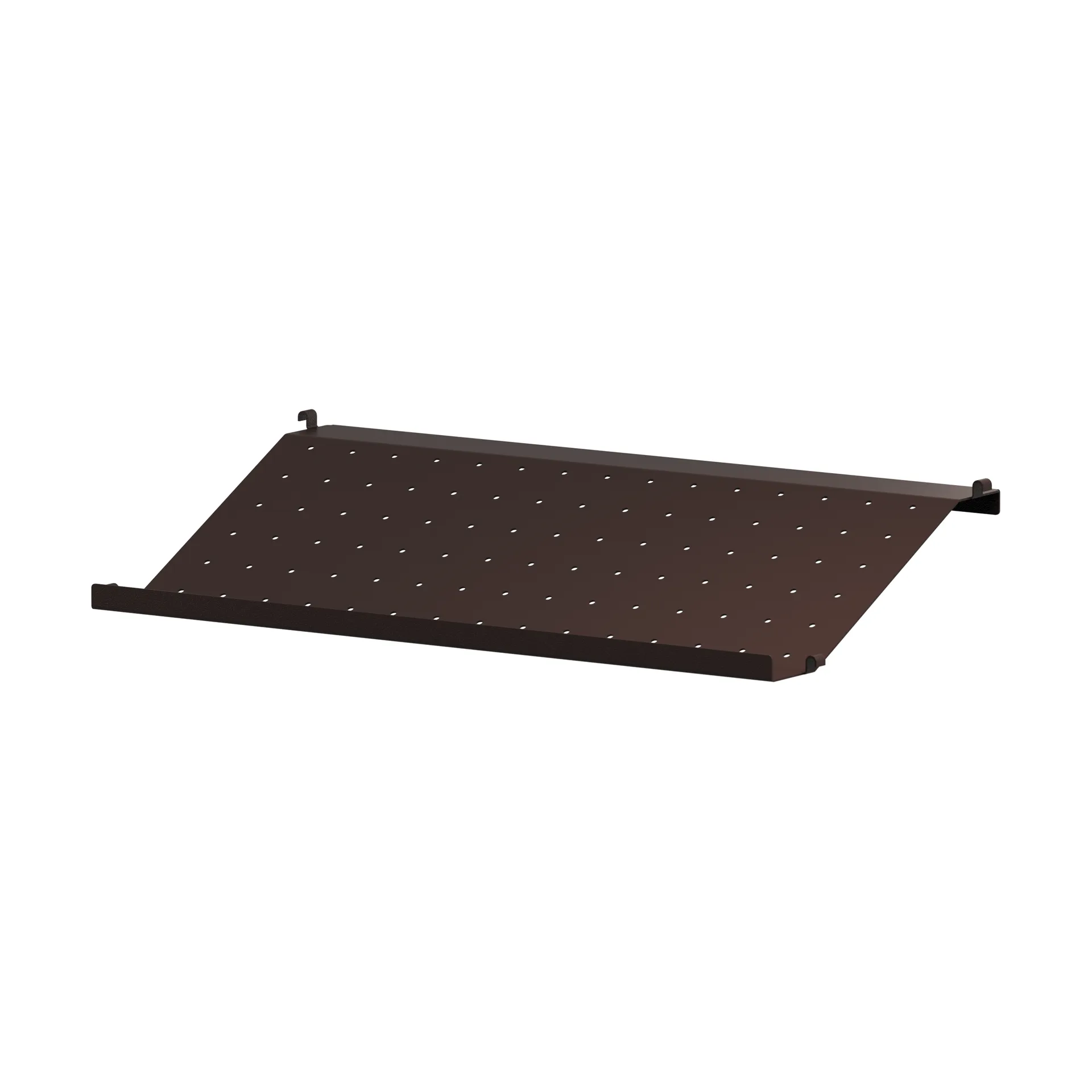 String skohylde metal, Mørkebrun, 58x30 cm String