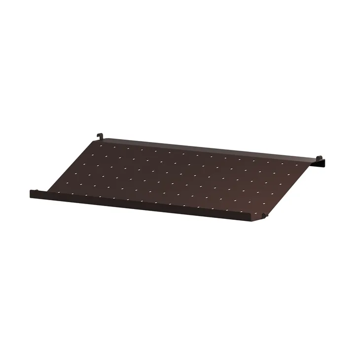 String skohylde metal - Mørkebrun, 58x30 cm - String