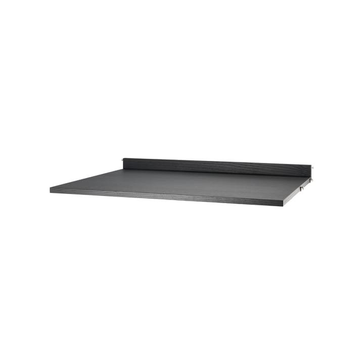 String skrivebordsplade 78x58 cm - ask sortbejdset - String