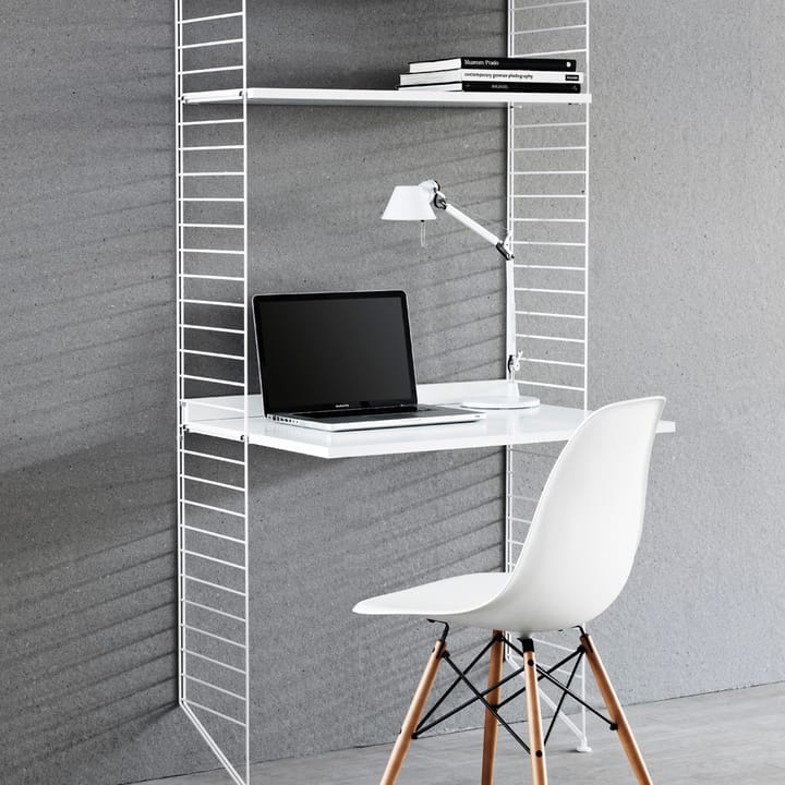String skrivebordsplade 78x58 cm, hvid String