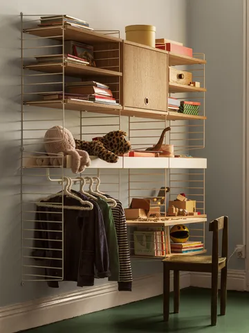 String skrivebordsplade - Eg, 58x58 cm - String