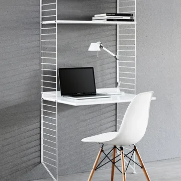 String skrivebordsplade - Hvid, 78x58 cm - String