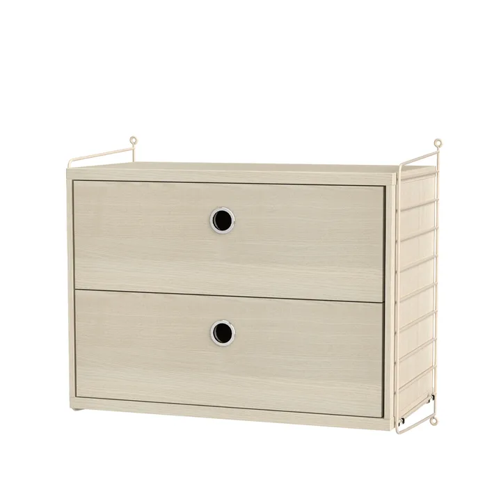 String soveærelse ask & beige - Kombination A - String