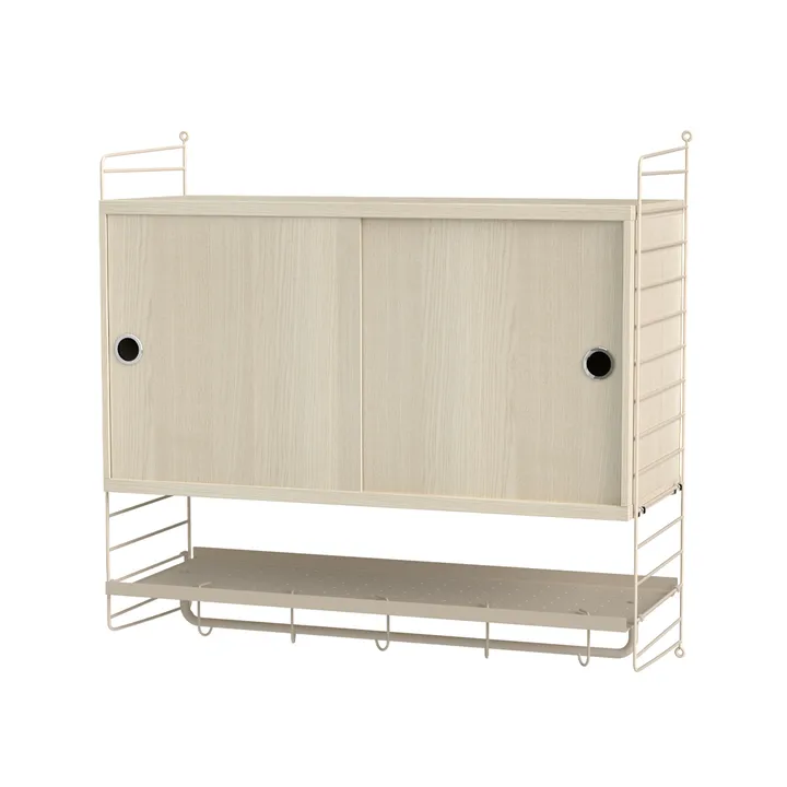 String soveærelse ask & beige - Kombination F - String
