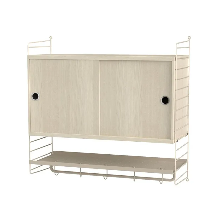 String soveærelse ask & beige - Kombination F - String