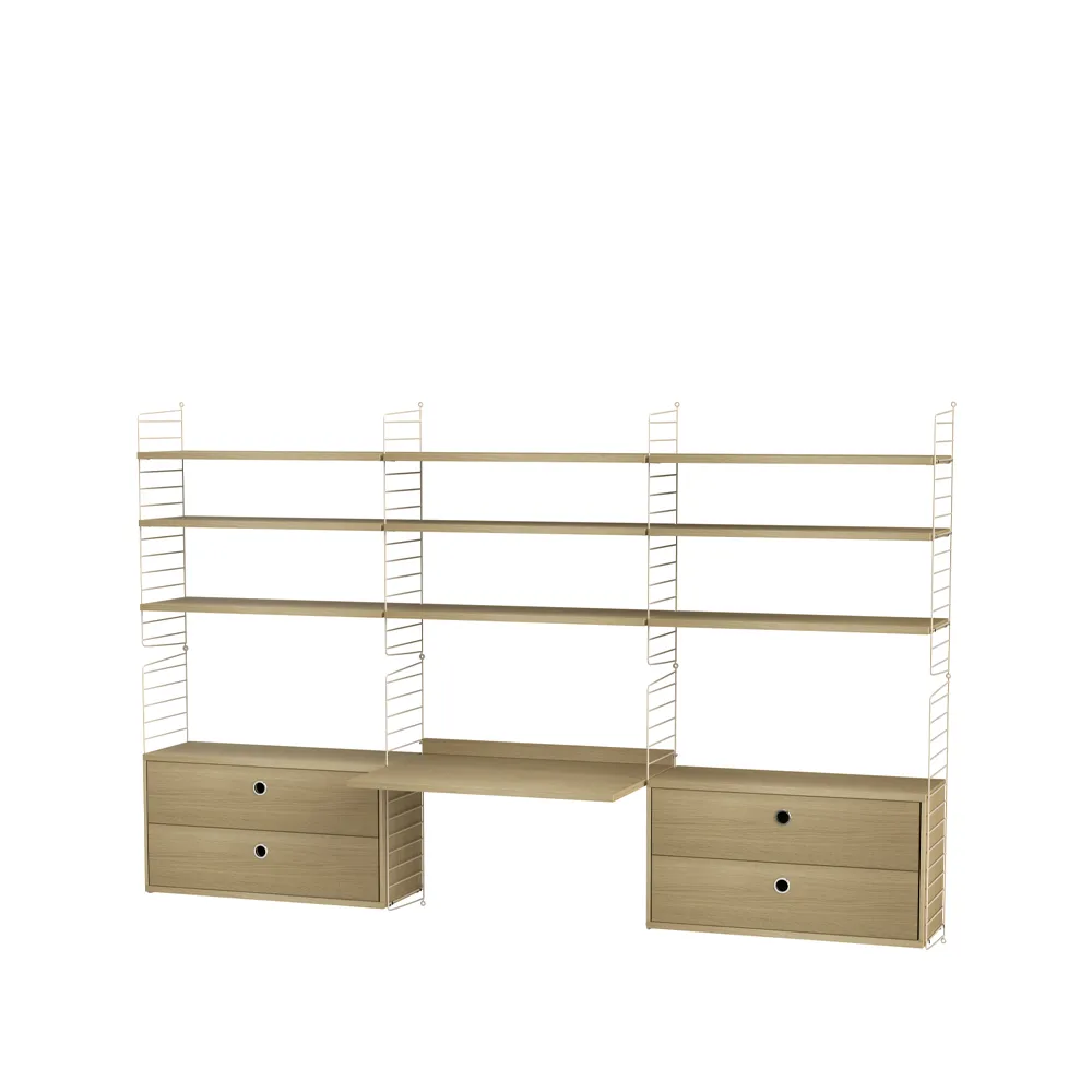 String String soveærelse eg & beige - Kombination F