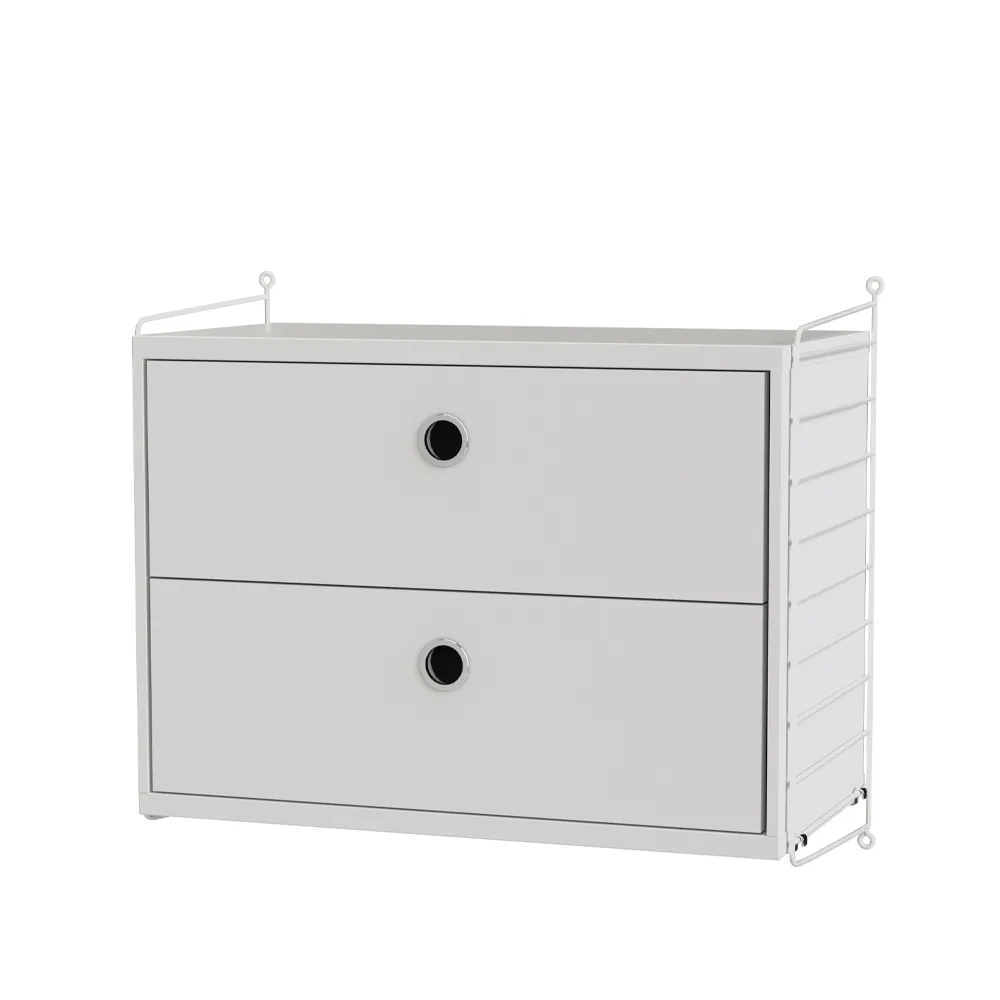 String soveærelse hvid - Kombination A String