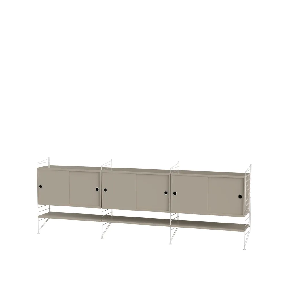 String stue beige & hvid - Kombination F,  String