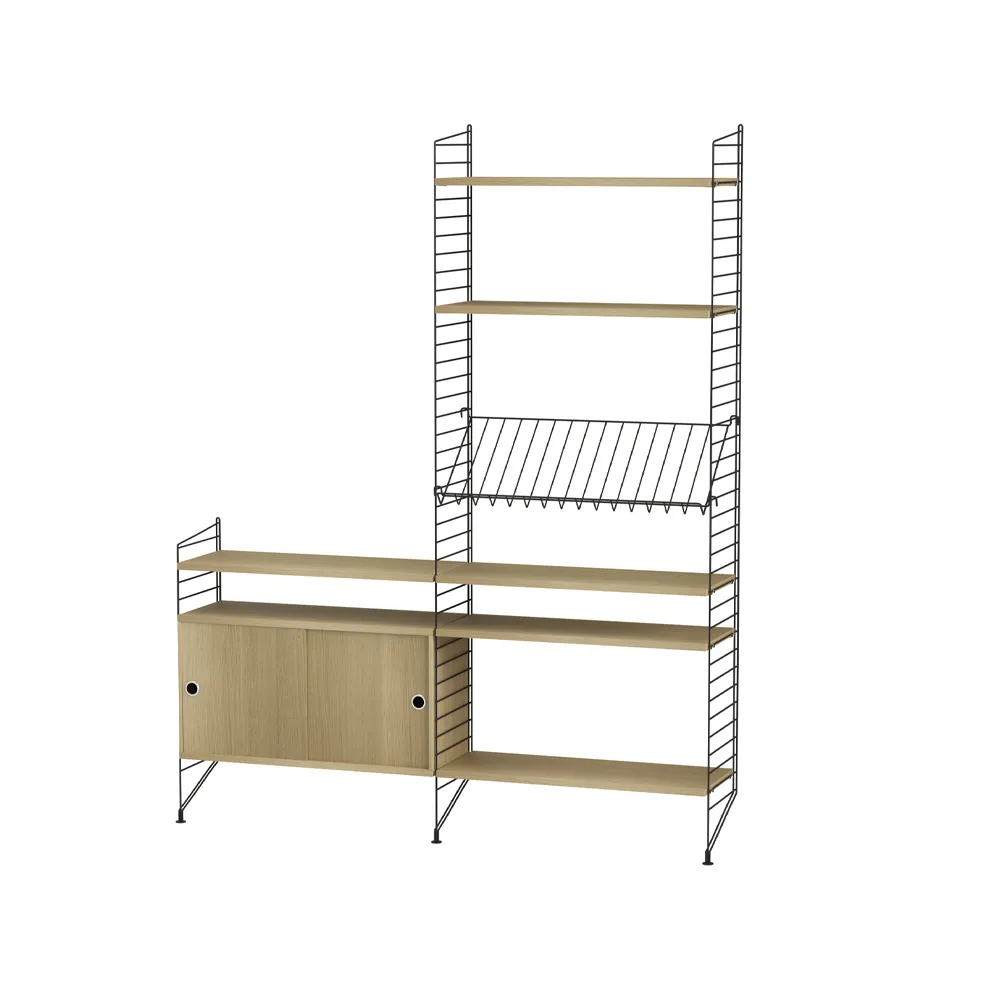 String stue eg & sort - Kombination K String