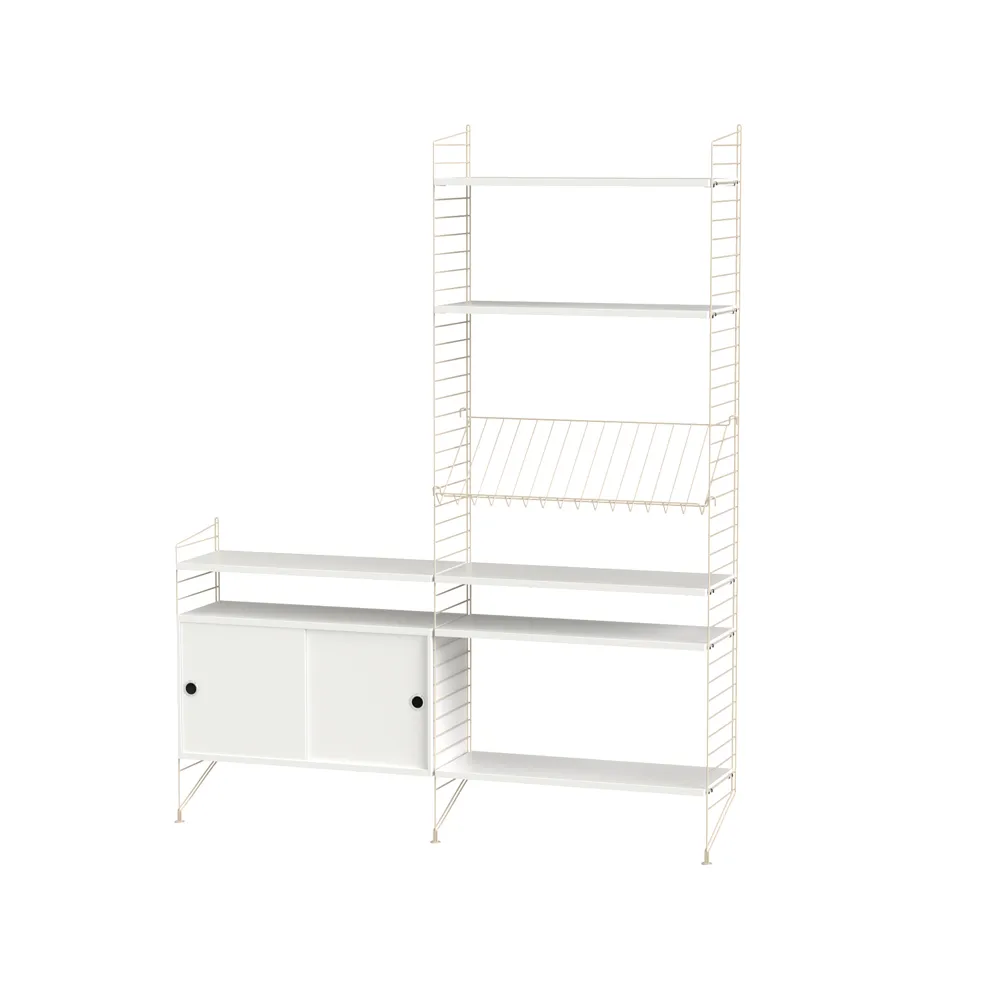 String stue hvid & beige - Kombination K String