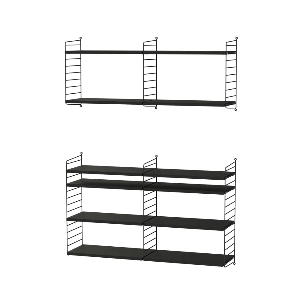 String stue sort - Kombination N String