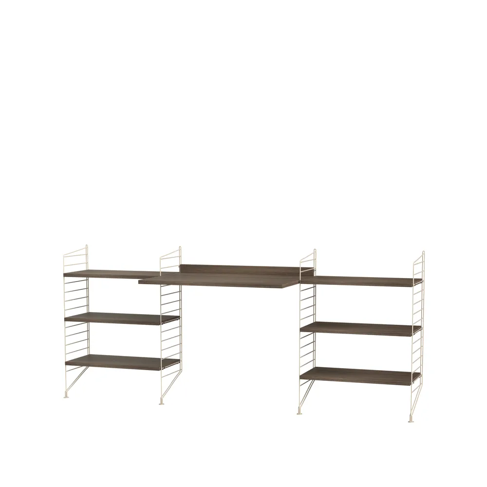 String stue valnød & beige - Kombination D,  String