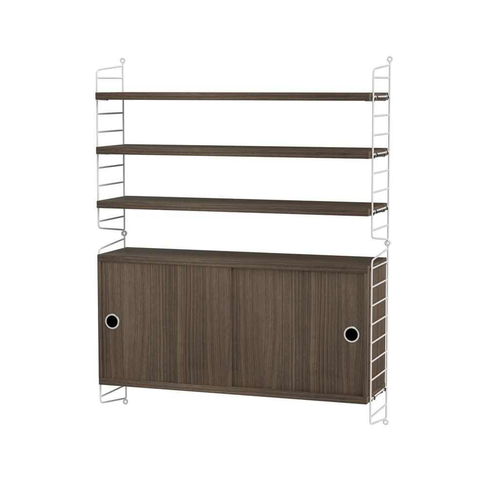 String stue valnød & hvid - Kombination I String