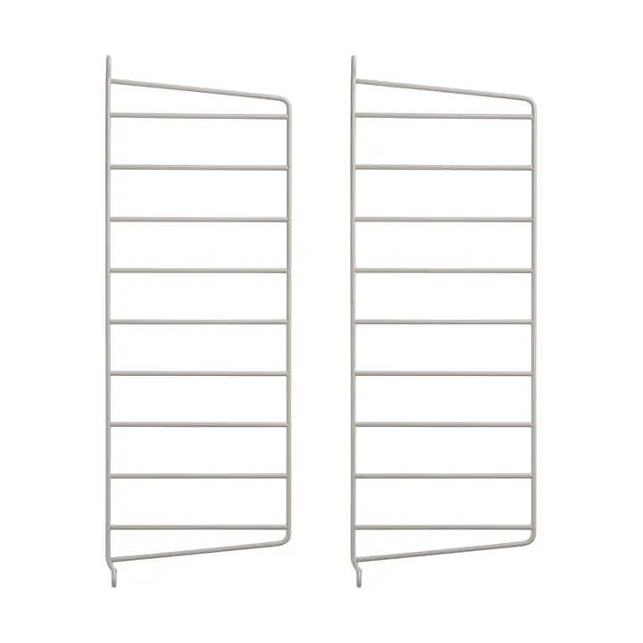 String væg gavle - Beige, 50x20 cm, 2-pak - String