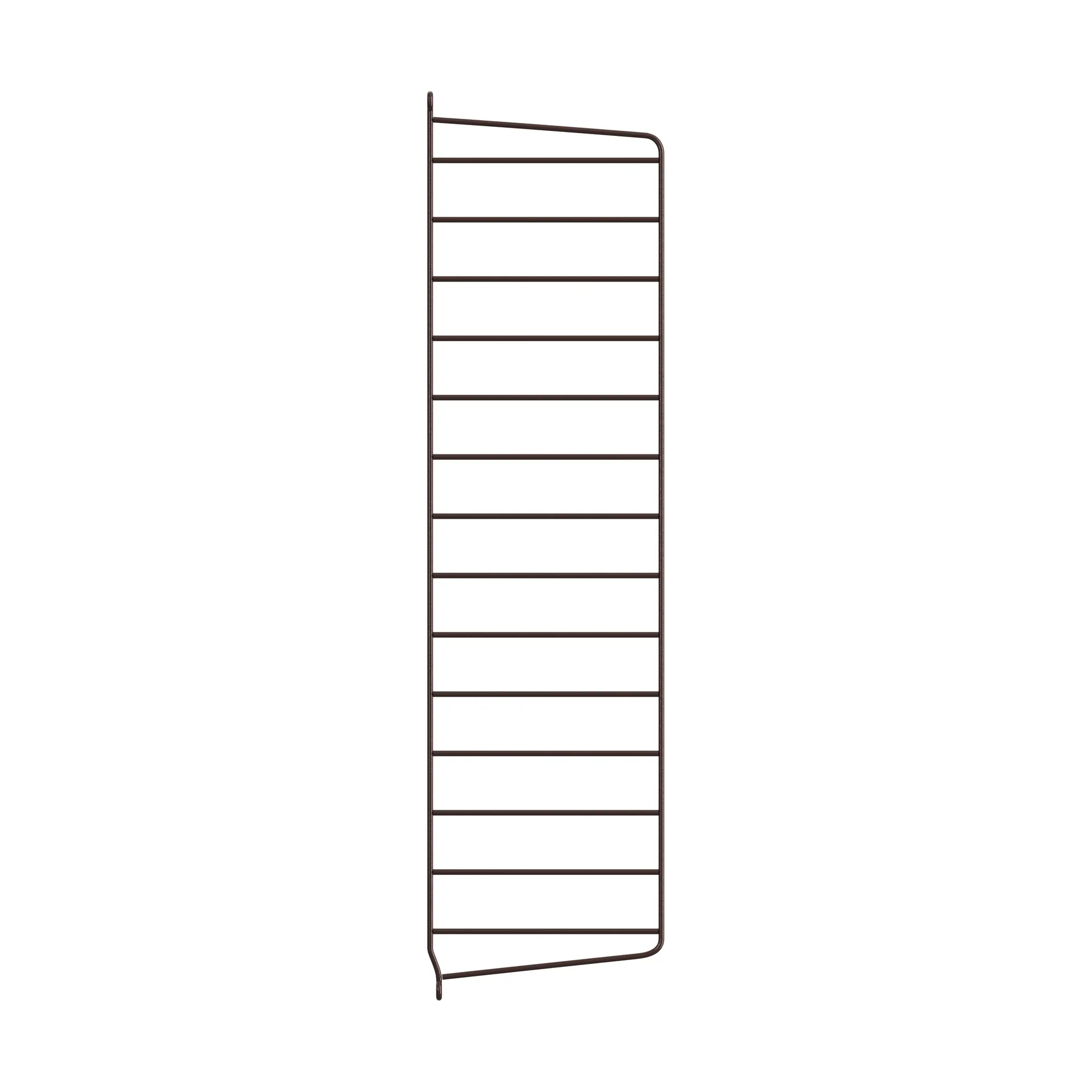 String væg gavle, Mørkebrun, 75x20 cm, 1 pak String