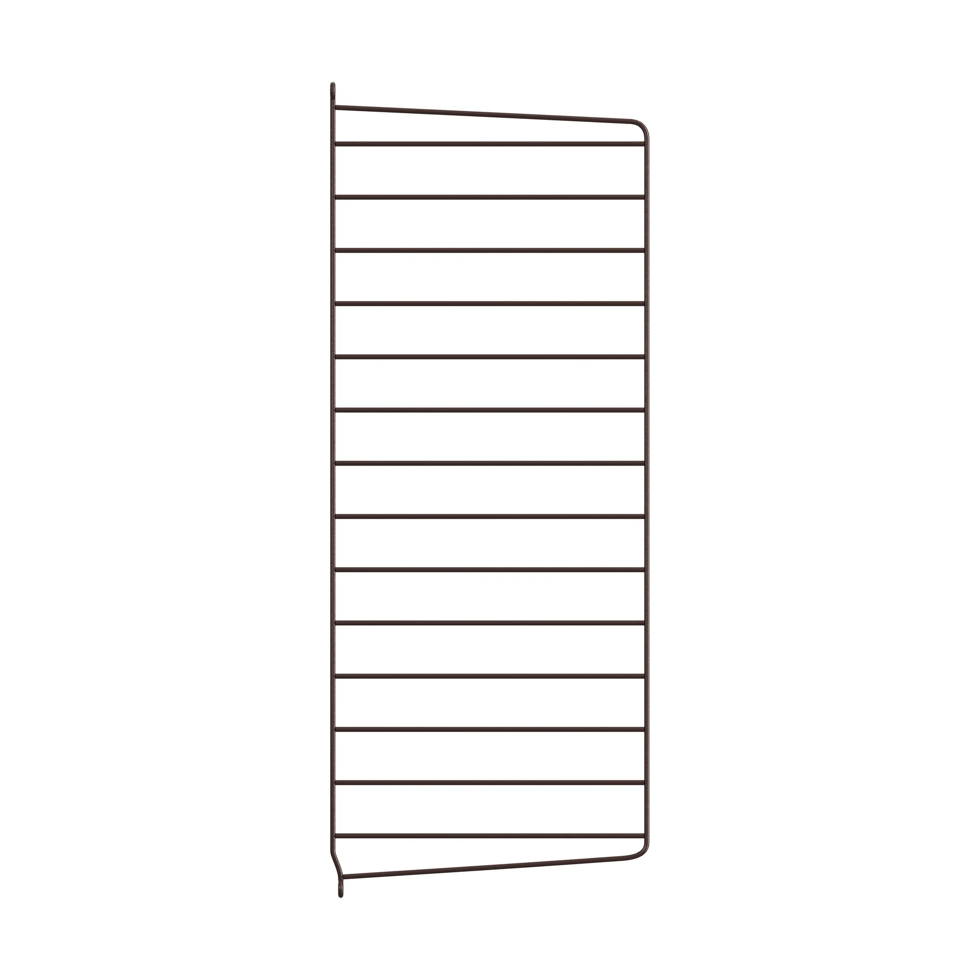 String væg gavle, Mørkebrun, 75x30 cm, 1-pak String