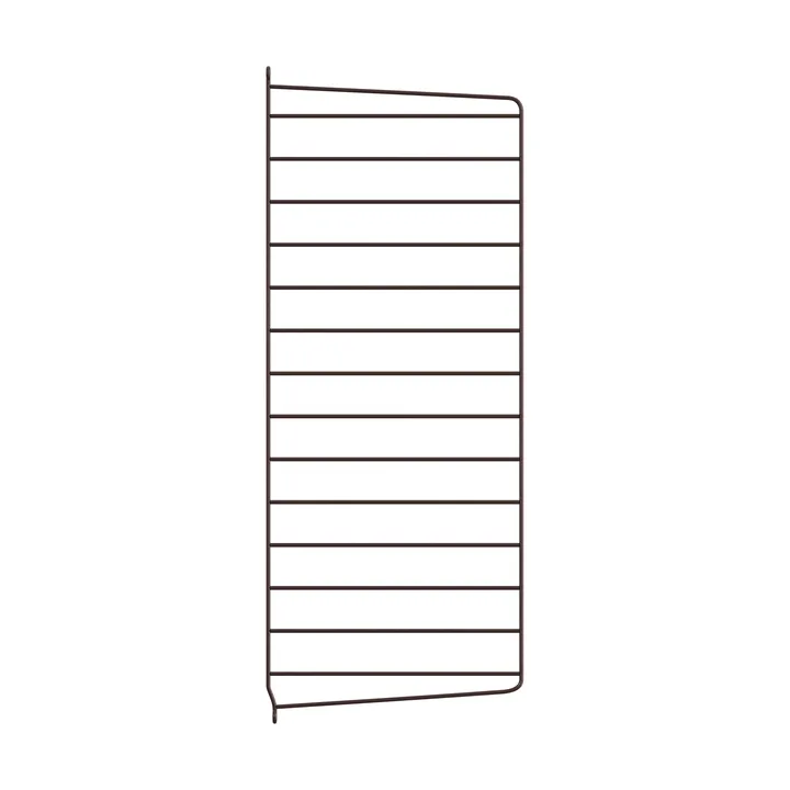 String væg gavle - Mørkebrun, 75x30 cm, 1-pak - String