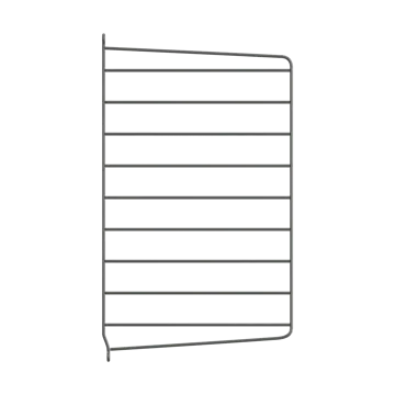 String væg gavle - Mørkegrå, 50x30 cm, 1-pak - String