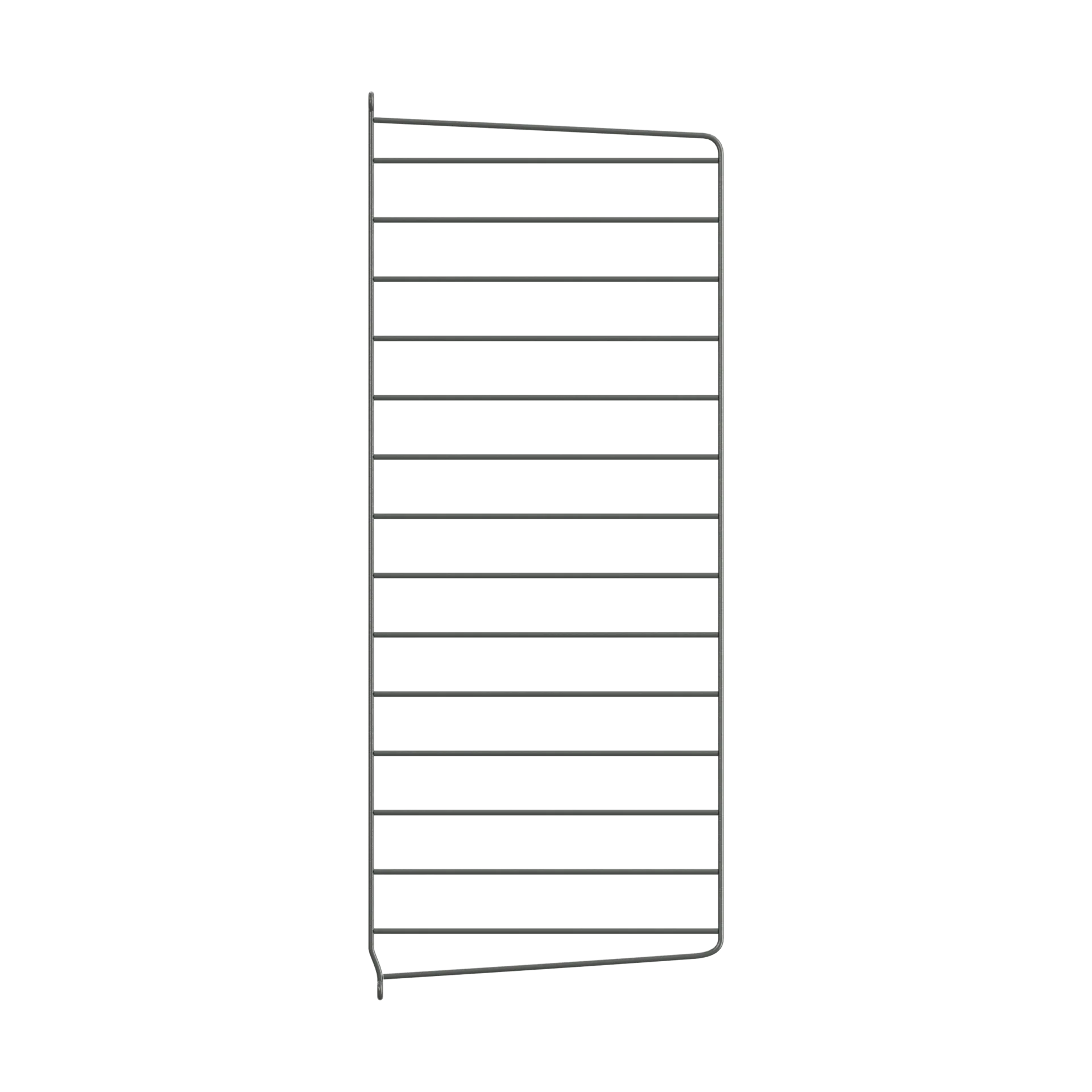 String væg gavle, Mørkegrå, 75x30 cm, 1-pak String