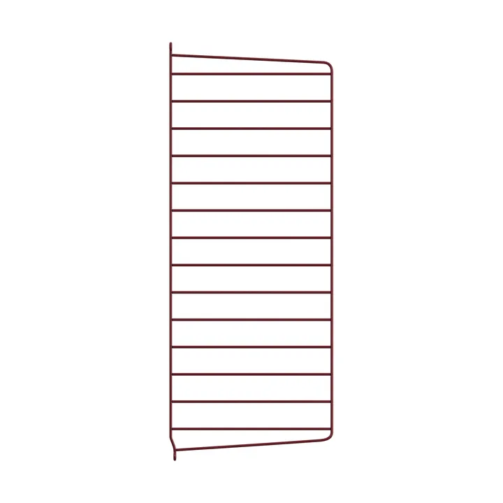 String væg gavle - Mørkerød, 75x30 cm, 1-pak - String