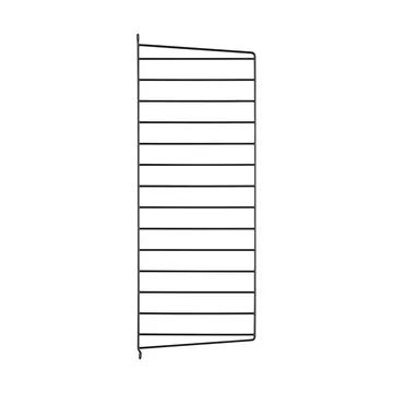 String væg gavle - Sort, 75x30 cm, 1-pak - String