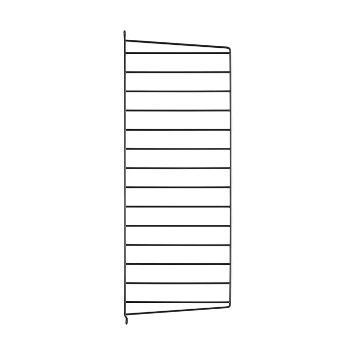 String væg gavle - Sort, 75x30 cm, 1-pak - String