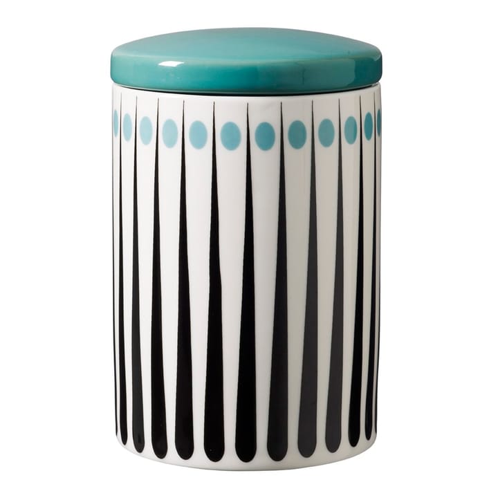 Amanda beholder, hvid-aqua 15 cm Superliving