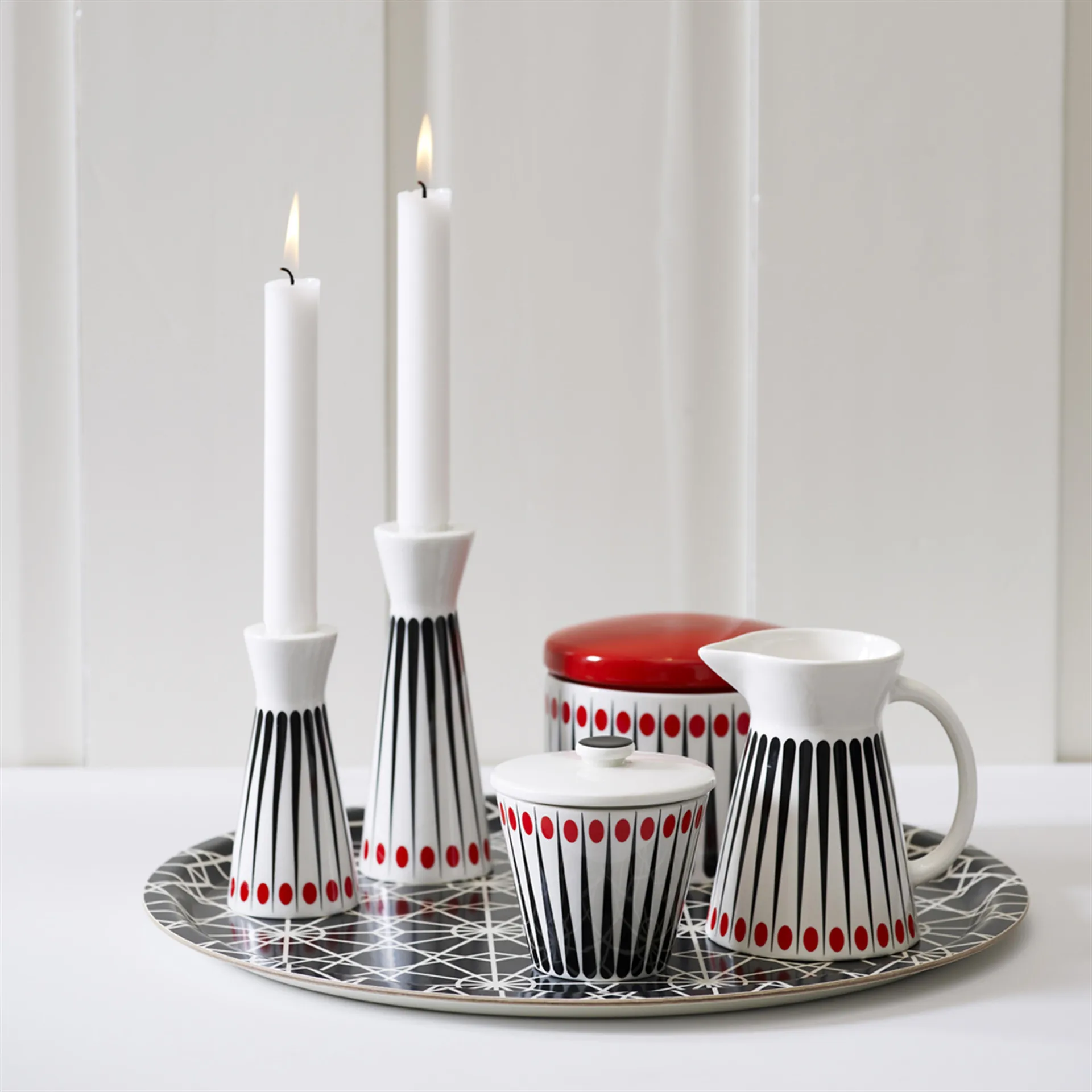 Amanda beholder, hvid-tomat 10 cm Superliving