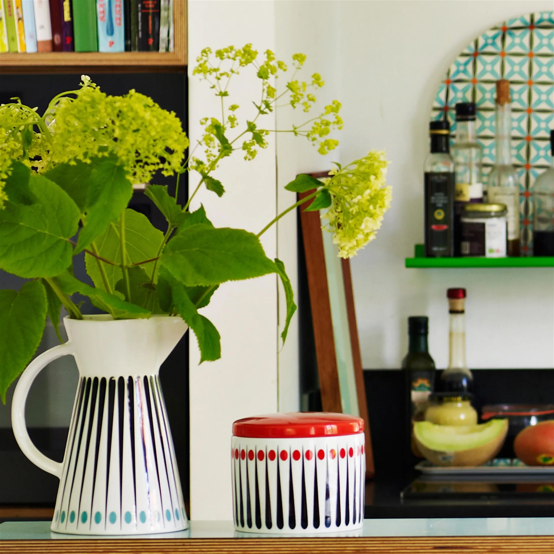 Amanda beholder, hvid-tomat 10 cm Superliving