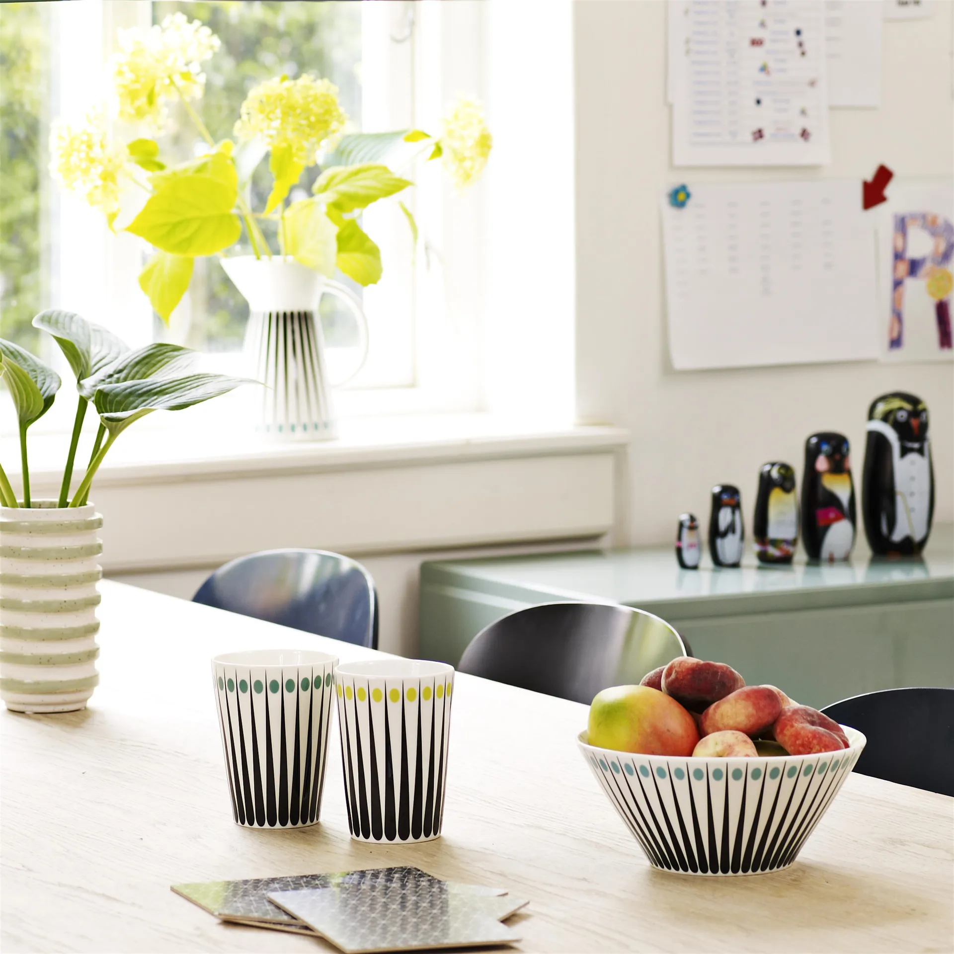 Amanda krus, hvid-aqua Superliving